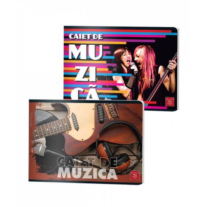 Caiet muzica 24 file Color PIGNA - 1