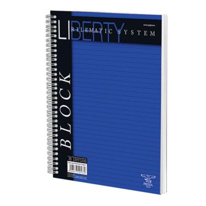 Caiet spira A4 80 file dictando Liberty PIGNA - 1