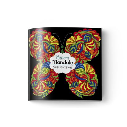 Carte colorat mandala Natura - 1