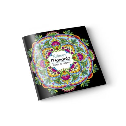 Carte colorat mandala Relaxare - 1
