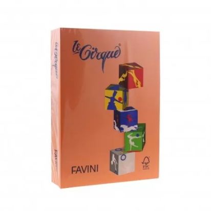 Carton A3 color 160g/mp 205 Portocaliu FAVINI - 1