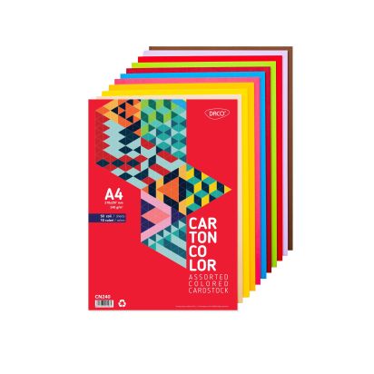 Carton color A4 50 coli 10 cul. DACO - 1