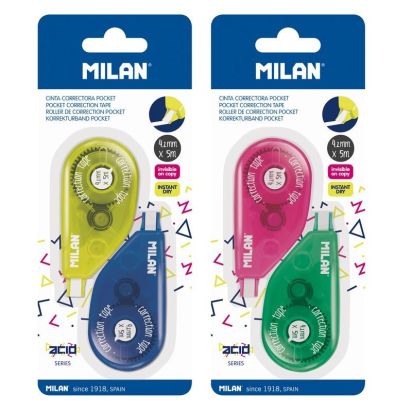 Corector banda Pocket 4.2 mm x 5 m Set 2 MILAN - 1