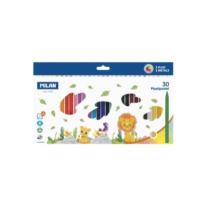 Creion color 30 cerat rotund MILAN - 1