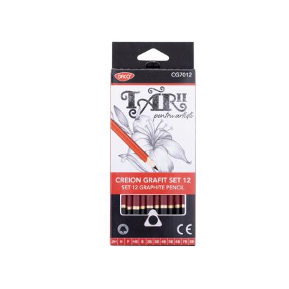 Creion negru grafit 2H…8B DACO - 1