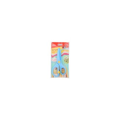 Foarfeca scolara lama plastic 13 cm DELI - 1