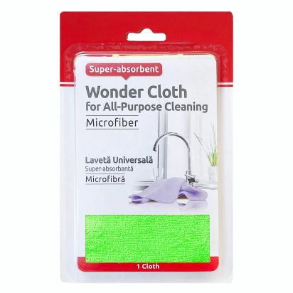 Laveta microfibra, 30x30 cm, Wonder Cloth, SANO, 1buc/set - 1