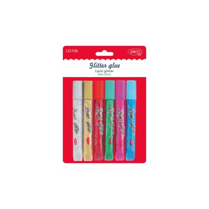 Lipici glitter set 6 DACO - 1