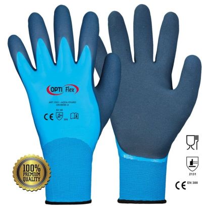 Manusi Rhino Safety Aquaguard imersate in latex - 1