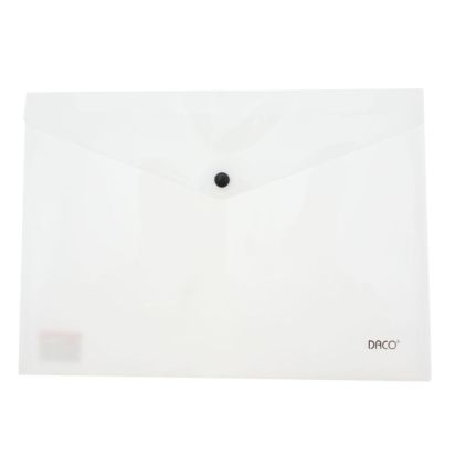 Mapa plastic plic cu capsa A4 DACO - 1