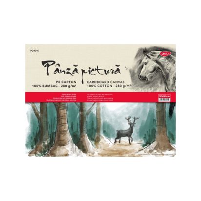 Panza pictura pe carton 30x40 cm DACO - 1
