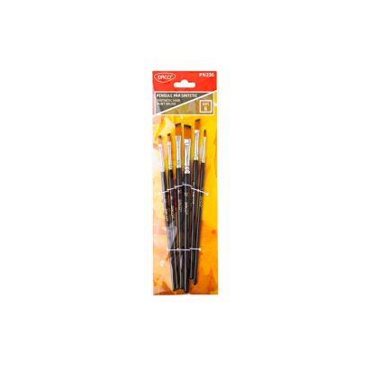 Pensule par sintetic oblic set 6 DACO - 1