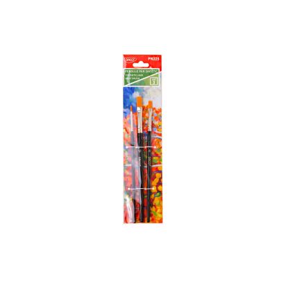 Pensule par sintetic varf drept set 3 DACO - 1