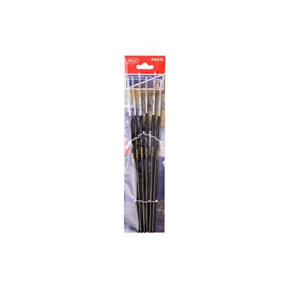 Pensule par sintetic varf lung set 6 DACO - 1