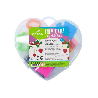 Plastilina 12x12.5 g + forme modelaj ECADA - 1