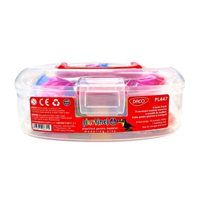 Plastilina 7 culori Plastinel DACO - 1
