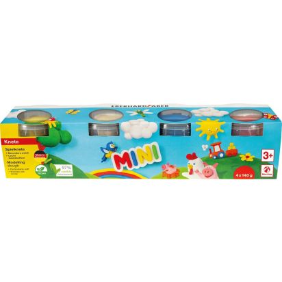 Plastilina modelaj 4culori Basic x 140g EBERHARD FABER - 1
