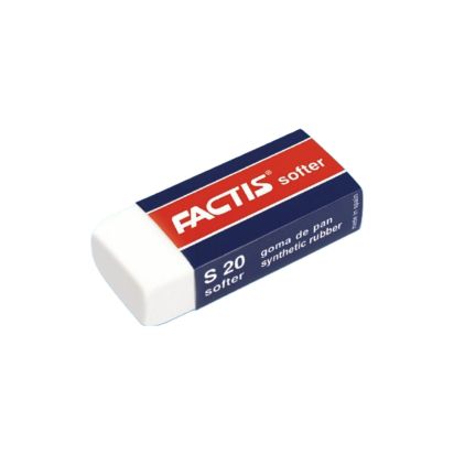 Radiera dreptunghiulara FACTIS S20 - 1
