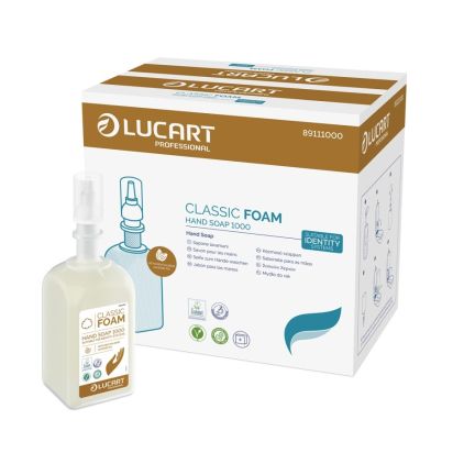 Rezerva sapun spuma cu ulei de migdale, Classic Foam, Ecolabel, LUCART, 1l - 1