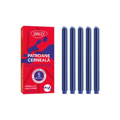 Rezerve stilou (patroane) set 5 DACO - 1