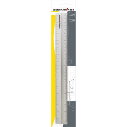Rigla aluminiu 30 cm EBERHARD FABER - 1