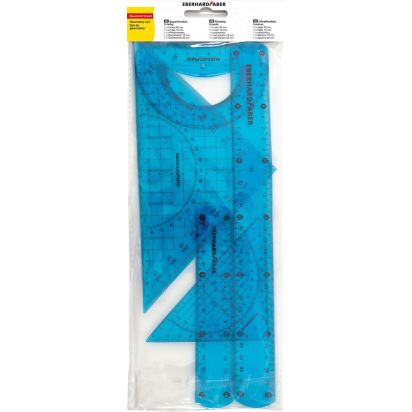 Set geometrie 5 piese flexibil Color EBERHARD FABER - 1