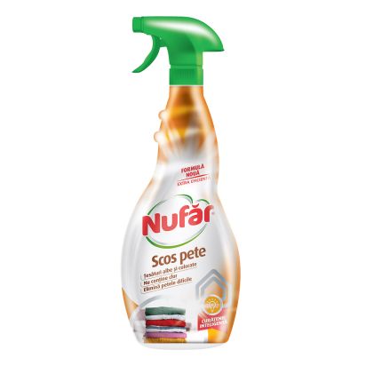 Solutie indepartare pete rufe fara clor, NUFAR, 500ml - 2