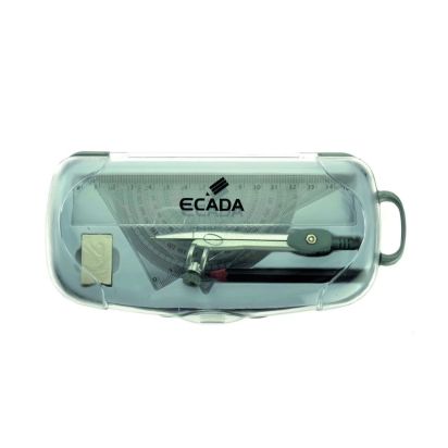Trusa geometrie plastic ECADA - 1