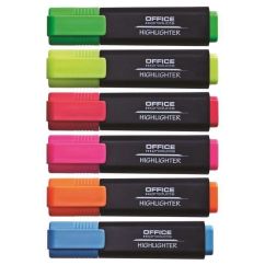 Textmarker OFFICE Products, scriere de 1 -5 mm