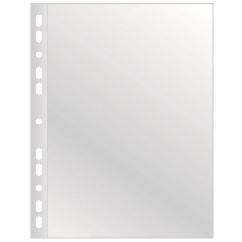 Folie protectie pentru documente A4, 75 microni Q-CONNECT cristal, 100/set