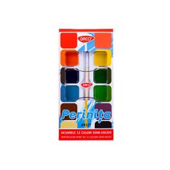 Acuarele 12 culori Perinita DACO