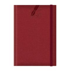 Agenda Nedatata A5 Colere Elastic Hartie Alba