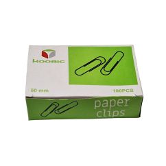 Agrafe metalice 50mm, 100 buc./cutie, rotunjite, KOOBIC