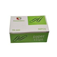 Agrafe metalice 78mm, 50 buc./cutie, rotunjite, KOOBIC