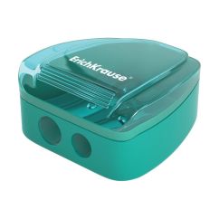 Ascutitoare plastic dubla, cu rezervor ErichKrause