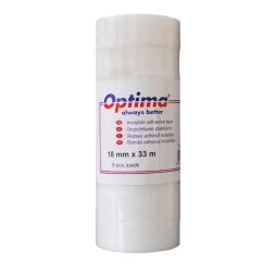 Banda adeziva 18mmx33 m, 50 microni, Optima - invizibila