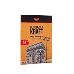 Bloc A4 hartie Craft 115 g 50 file DACO