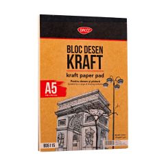 Bloc A5 hartie craft 115 g 50 file DACO