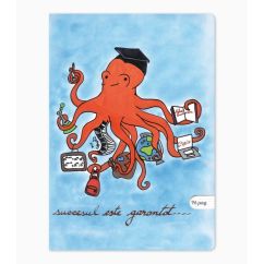 Caiet Aperta, Caracatița MIRCMAG, A5, 48 file, 80g, Dictando