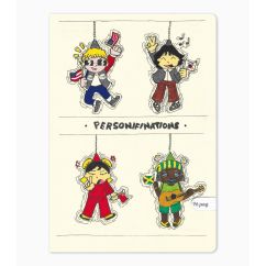 Caiet Aperta, Personifi Nations, A5, 48 file, 80g, Dictando