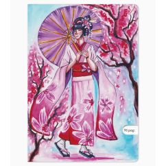 Caiet Aperta, Sakura blossom, A4, 48 file, 80g, Dictando