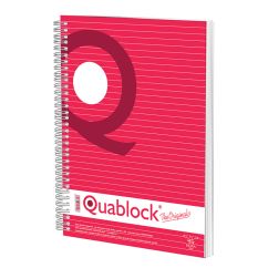 Caiet spira A4 120 file dictando Quablock PIGNA
