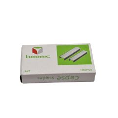 Capse 24/6 1000/cutie, fier zincat, 48s-1 KOOBIC