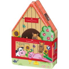 Carioca 18 culori Ferma Animalelor Conector FABER-CASTELL