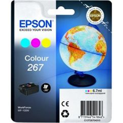 Cartus cerneala Epson 267 pentru WorkForce WF-100W Cyan Magenta Galben 