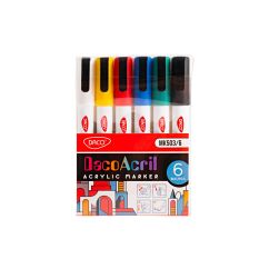 Set 6 marker acrilic DACO