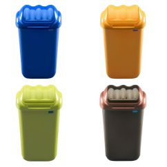 Cos gunoi cap batant Fala, PLAFOR, 50l