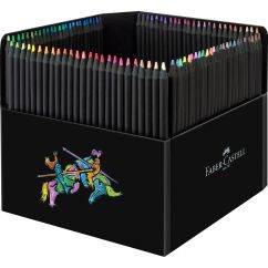 Creioane Colorate 100 culori Black edition FABER-CASTELL