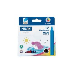Creion color 12 cerat Triunghiular MILAN