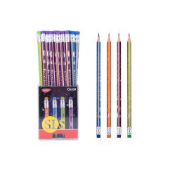 Creion negru cu radiera SLS HB DACO